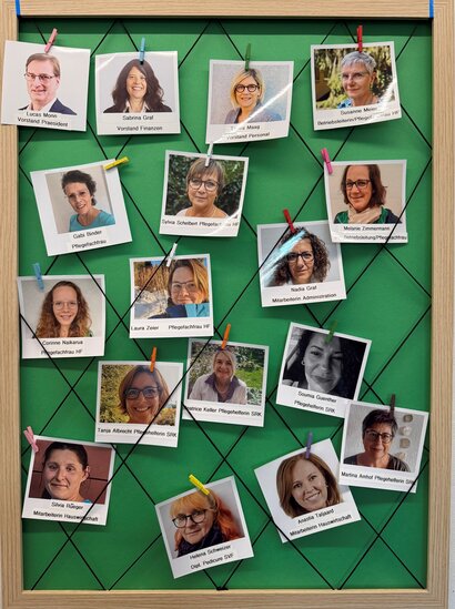 Spitexteam mit Vorstand